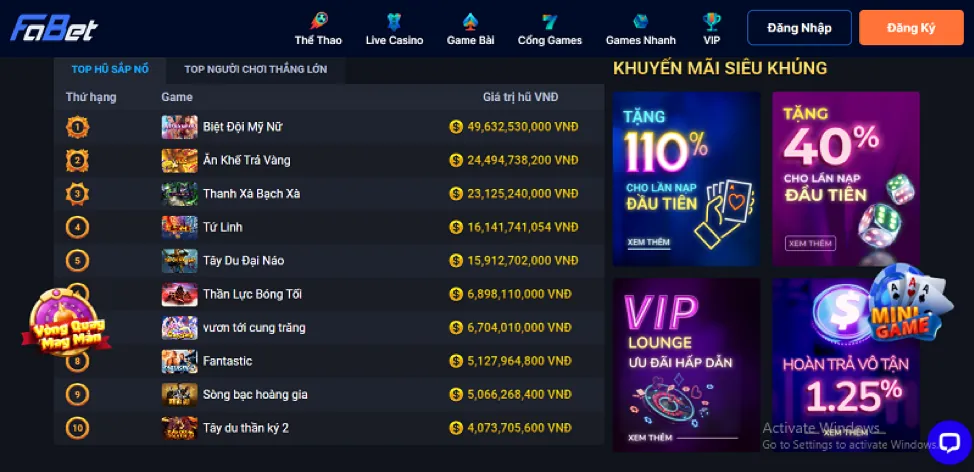 Ưu điểm vượt trội của ok8368 nhà cái